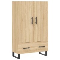 vidaXL Highboard Sonoma-Eiche 69,5x31x115 cm Holzwerkstoff