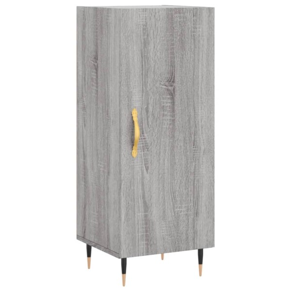 vidaXL Sideboard Grau Sonoma 34,5x34x90 cm Holzwerkstoff