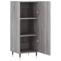 vidaXL Sideboard Grau Sonoma 34,5x34x90 cm Holzwerkstoff