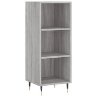 vidaXL Sideboard Grau Sonoma 34,5x32,5x90 cm Holzwerkstoff