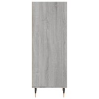 vidaXL Sideboard Grau Sonoma 34,5x32,5x90 cm Holzwerkstoff