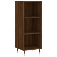 vidaXL Sideboard Braun Eichen-Optik 34,5x32,5x90 cm...