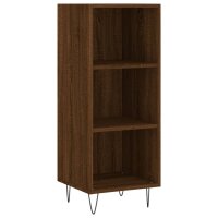 vidaXL Sideboard Braun Eichen-Optik 34,5x32,5x90 cm...