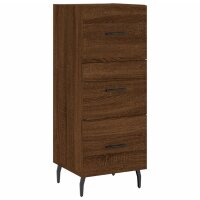 vidaXL Sideboard Braun Eichen-Optik 34,5x34x90 cm...