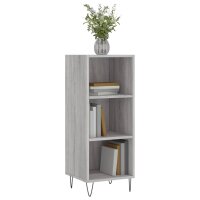 vidaXL Sideboard Grau Sonoma 34,5x32,5x90 cm Holzwerkstoff