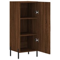 vidaXL Sideboard Braun Eichen-Optik 34,5x34x90 cm Holzwerkstoff