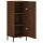 vidaXL Sideboard Braun Eichen-Optik 34,5x34x90 cm Holzwerkstoff