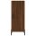 vidaXL Sideboard Braun Eichen-Optik 34,5x34x90 cm Holzwerkstoff