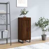 vidaXL Sideboard Braun Eichen-Optik 34,5x34x90 cm...