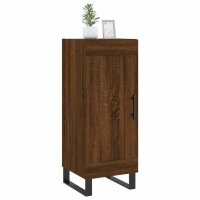 vidaXL Sideboard Braun Eichen-Optik 34,5x34x90 cm Holzwerkstoff