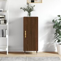 vidaXL Sideboard Braun Eichen-Optik 34,5x34x90 cm...