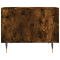 vidaXL Couchtische 2 Stk. R&auml;uchereiche 50x50x40 cm Holzwerkstoff