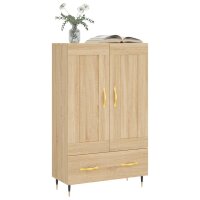 vidaXL Highboard Sonoma-Eiche 69,5x31x115 cm Holzwerkstoff