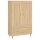 vidaXL Highboard Sonoma-Eiche 69,5x31x115 cm Holzwerkstoff