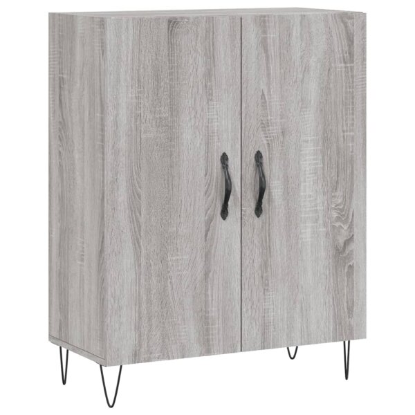 vidaXL Sideboard Grau Sonoma 69,5x34x90 cm Holzwerkstoff