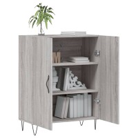 vidaXL Sideboard Grau Sonoma 69,5x34x90 cm Holzwerkstoff