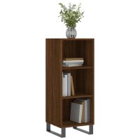 vidaXL Sideboard Braun Eichen-Optik 34,5x32,5x90 cm Holzwerkstoff