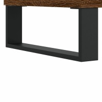 vidaXL Sideboard Braun Eichen-Optik 34,5x32,5x90 cm Holzwerkstoff