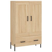 vidaXL Highboard Sonoma-Eiche 69,5x31x115 cm Holzwerkstoff