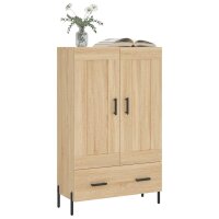 vidaXL Highboard Sonoma-Eiche 69,5x31x115 cm Holzwerkstoff