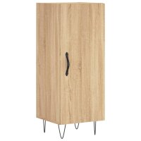 vidaXL Sideboard Sonoma-Eiche 34,5x34x90 cm Holzwerkstoff