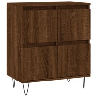 vidaXL Sideboard Braun Eichen-Optik 60x35x70 cm Holzwerkstoff