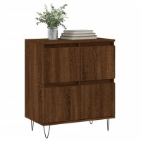 vidaXL Sideboard Braun Eichen-Optik 60x35x70 cm Holzwerkstoff