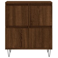 vidaXL Sideboard Braun Eichen-Optik 60x35x70 cm Holzwerkstoff