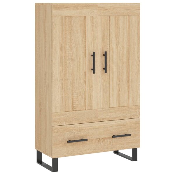 vidaXL Highboard Sonoma-Eiche 69,5x31x115 cm Holzwerkstoff