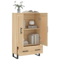 vidaXL Highboard Sonoma-Eiche 69,5x31x115 cm Holzwerkstoff