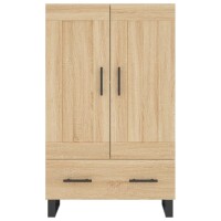 vidaXL Highboard Sonoma-Eiche 69,5x31x115 cm Holzwerkstoff