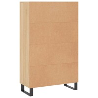 vidaXL Highboard Sonoma-Eiche 69,5x31x115 cm Holzwerkstoff