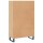 vidaXL Highboard Sonoma-Eiche 69,5x31x115 cm Holzwerkstoff