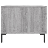 vidaXL Couchtische 2 Stk. Grau Sonoma 50x50x40 cm Holzwerkstoff