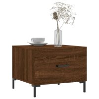 vidaXL Couchtische 2 Stk. Braun Eichen-Optik 50x50x40 cm Holzwerkstoff