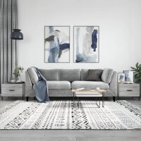 vidaXL Couchtische 2 Stk. Grau Sonoma 50x50x40 cm...