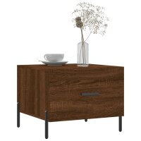 vidaXL Couchtische 2 Stk. Braun Eichen-Optik 50x50x40 cm Holzwerkstoff