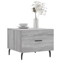 vidaXL Couchtische 2 Stk. Grau Sonoma 50x50x40 cm Holzwerkstoff