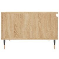 vidaXL Couchtisch Sonoma-Eiche 55x55x36,5 cm Holzwerkstoff