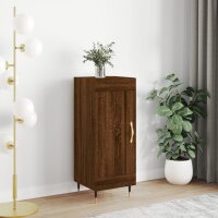 vidaXL Sideboard Braun Eichen-Optik 34,5x34x90 cm...