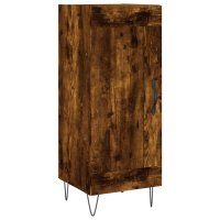 vidaXL Sideboard Räuchereiche 34,5x34x90 cm Holzwerkstoff