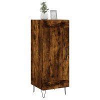 vidaXL Sideboard Räuchereiche 34,5x34x90 cm Holzwerkstoff