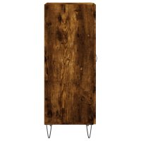 vidaXL Sideboard Räuchereiche 34,5x34x90 cm Holzwerkstoff
