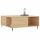 vidaXL Couchtisch Sonoma-Eiche 80x80x36,5 cm Holzwerkstoff