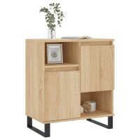 vidaXL Sideboard Sonoma-Eiche 60x35x70 cm Holzwerkstoff