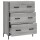 vidaXL Sideboard Grau Sonoma 69,5x34x90 cm Holzwerkstoff