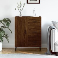 vidaXL Sideboard Braun Eichen-Optik 69,5x34x90 cm Holzwerkstoff