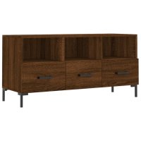 vidaXL TV-Schrank Braun Eichen-Optik 102x36x50 cm...