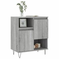 vidaXL Sideboard Grau Sonoma 60x35x70 cm Holzwerkstoff