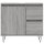 vidaXL Badschrank Grau Sonoma 65x33x60 cm Holzwerkstoff